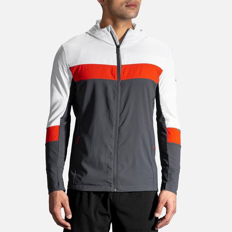 Brooks Canopy Running Jackets - Men's - Multicolor (80764-OKZJ)